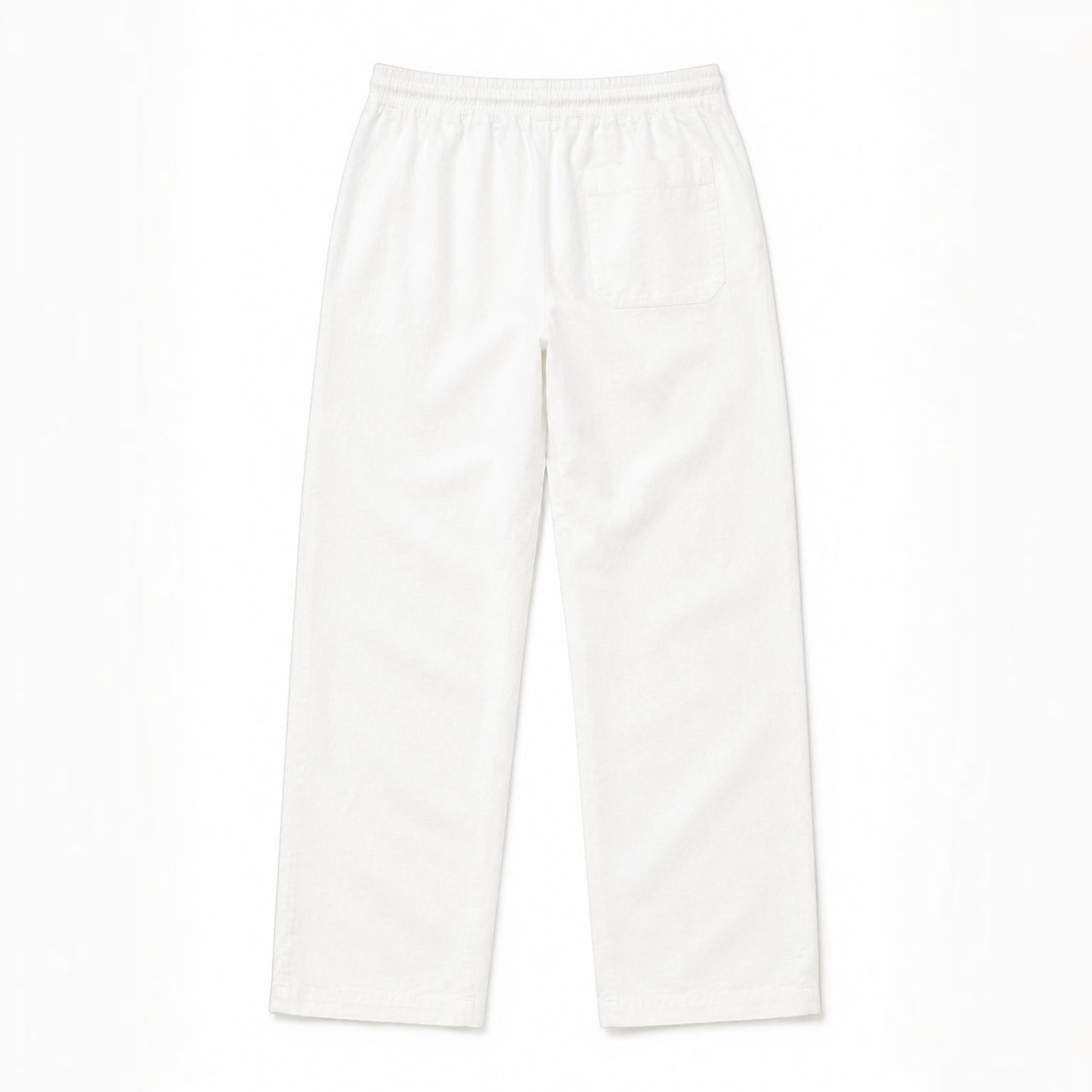 Mu Linen Trousers - White