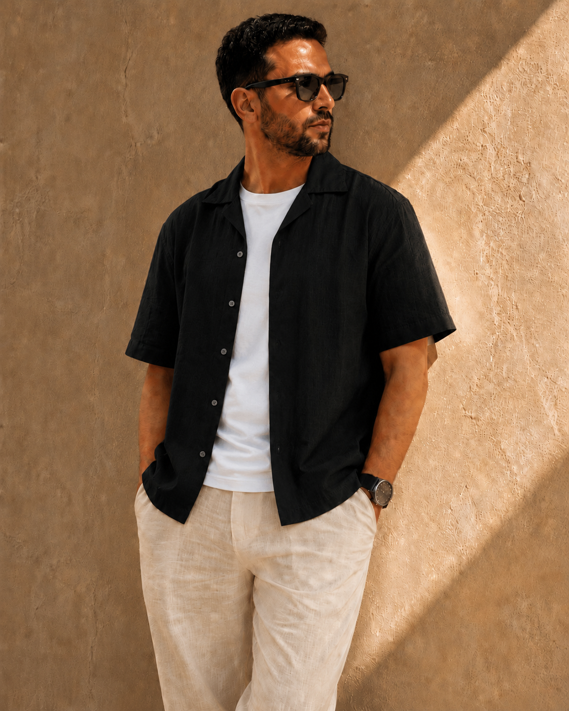Black + Beige