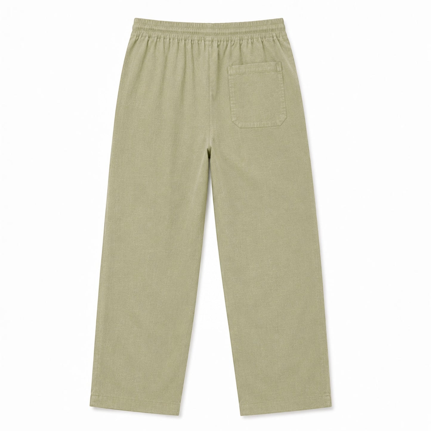 Mu Linen Trousers - Olive