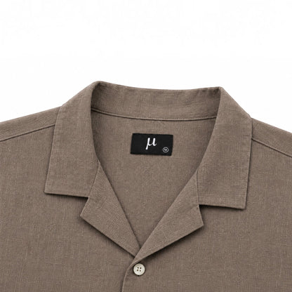 Mu Linen Shirt - Olive