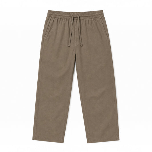 Mu Linen Trousers - Olive