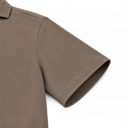 Mu Linen Shirt - Olive
