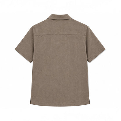Mu Linen Shirt - Olive