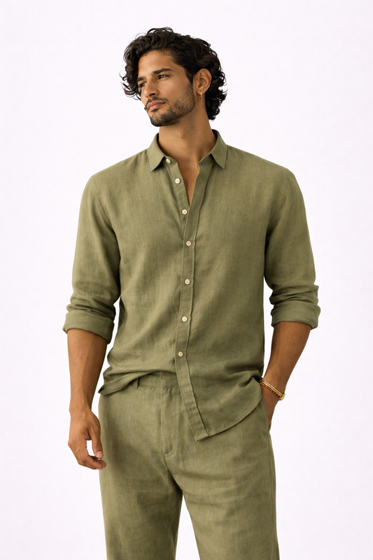 The Mare-Linen Olive